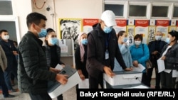 Кыргызстандагы шайлоолордун бири. 