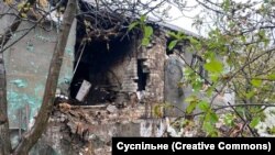 Будинок родини після обстрілів. Фото: Суспільне