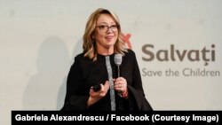 Președintele executiv al Asociației „Salvați copii”, Gabriela Alexandrescu, spune că asociația a contribuit la reducerea mortalității infantile de la 11 la mie la 5,3 la mie