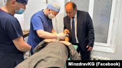 Бишкекте башаламандыкта жабыркаган чет элдик жаран шаардык ооруканага туштү, 18-май, 2024-жыл