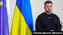 Володимир Зеленський під час візиту до Німеччини. 14 травня 2023 року 