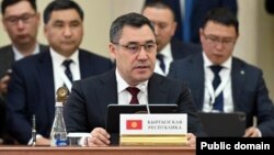 Садыр Жапаров.