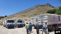 په افغانستان کې د خوړو نړیوال پروګرام د مرستو یو مخکینی تصویر