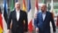 Belgium - EU Council President Charles Michel meets Azerbaijani President Ilham Aluyev in Brussels, May 14, 2023