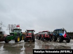 Протест польських фермерів. Пултуск, Польща, 24 січня 2024 року