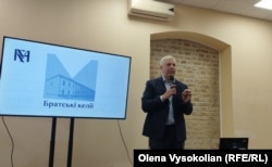 Сергій Квіт під час зустрічі «Братські келії: запитання — відповіді», 14 грудня 2023 року