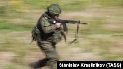 Учения мобилизованных в России, иллюстративное фото