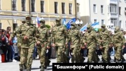 Украинадагы сугышка Башкортстаннан китүче хәрбиләр, Башинформ фотосы