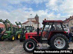 Протест польських фермерів. Пултуск, Польща, 24 січня 2024 року