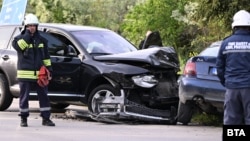 Снимка от мястото на инцидента.