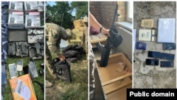 Шектүүлөрдүн буюмдары. УКМК тараткан сүрөт.