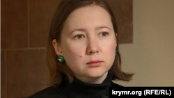 Глава Крымской правозащитной группы Ольга Скрипник