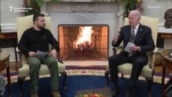 Biden Urges Zelenskiy Not To 'Give Up Hope' As Washington Debates Aid Package