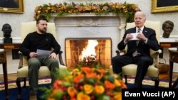 روسای جمهور آمریکا و اوکراین - عکس از آرشیف