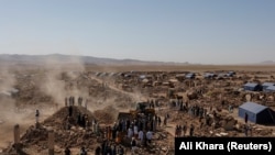 د هرات یوه زلزله ځپلې سیمه