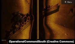 Ехолокаційний знімок знешкодженого флагмана ЧФ РФ «Москва» оприлюднило Оперативне командування «Південь»