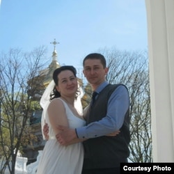 Ольга та Григорій на власному весіллі. Фото: зі сторінки Ольги в інстаграмі