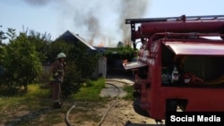 Широка Балкадагы бир үй-бүлөнүн кырылганы кабарланган үй. 2023-жыл, 13-август. Булак: Телеграм