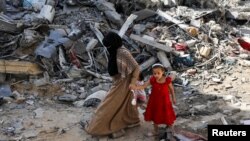 Нусейрат качкындар лагери барымтадагы израилдиктерди бошотуу операциясынан кийин. Газа, 9-июнь 2024-жыл