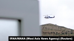 Իրանի նախագահի շարասյան երեք ուղղաթիռներից մեկը մայիսի 19-ի առավոտյան, իրանա-ադրբեջանական սահման