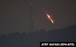 Збиття іранської ракети або дрона над Ізраїлем. 14 квітня 2024 року