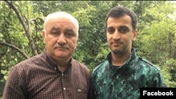 "Мусават" партиясынын лидери Ариф Гажилы уулу менен. 31-октябрь 2023-жыл