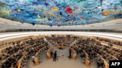 تالار برگزاری جلسات شورای حقوق بشر سازمان ملل متحد در ژنیو- سویس 