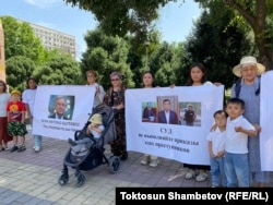 Абактагы Алга Кылычевдин жакындары. 2-июль, 2024-жыл.