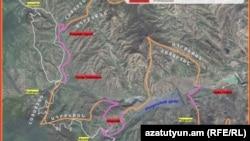 Քարտեզի լուսանկարը՝ «Արմենպրես»-ի