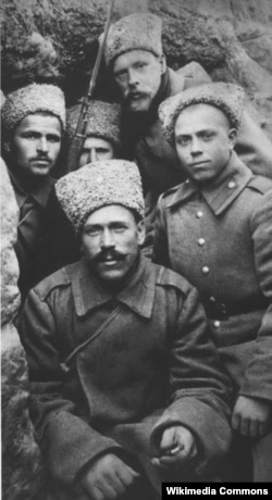Російські солдати. Перша світова війна