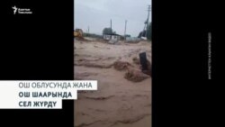 Ош: Катуу селден улам өзгөчө кырдаал режими кирди 