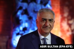 რეზა ფეჰლევი, ირანის ყოფილი შაჰის უფროსი ვაჟი. იერუსალიმი. 17 აპრილი, 2021 წელი