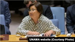 روزا اوتونبایوا نماینده ویژه سرمنشی ملل متحد برای افغانستان