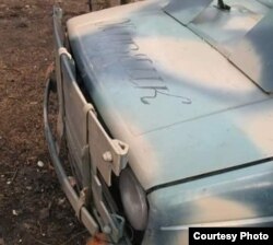 Бойова автівка, передана волонтерами, яку назвали «Живчик»