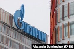 Зовнішній вигляд штаб-квартири «Газпром інвест» (дочірня компанія «Газпрому»). Санкт-Петербург, лютий, 2023 року