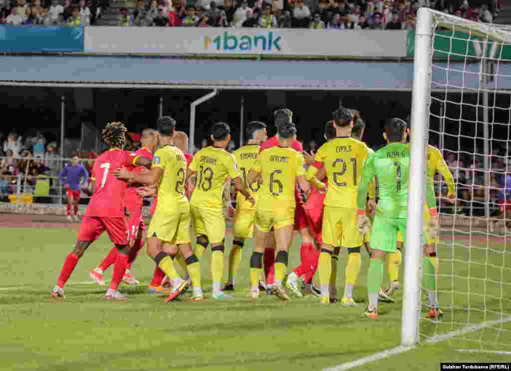 Ал эми Кыргызстан курамасынын дарбазасына автогол кирди.&nbsp;