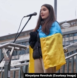 Христина Гевчук, активістка в Швеції