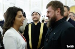 Маргарита Симоньян і Рамзан Кадиров