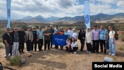 Жети-Өгүз районунда башталган жөө жүрүш.