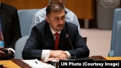 نصیر احمد فایق سرپرست نماینده‌گی دایمی افغانستان در سازمان ملل متحد(آرشیف)