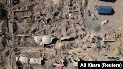 د هرات زنده جان ولسوالي له زلزلو وروسته