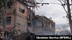 Наслідки попереднього ракетного удару по Краматорську, березень 2023 року