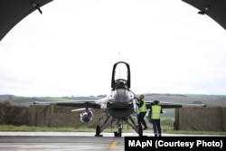 F-16 у Румунії, який країна придбала у Норвегії,19 квітня 2024 року