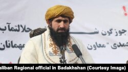 نثار احمد احمدی معاون سرپرست ولایت بدخشان که در حمله انتحاری صبح روز سه شنبه کشته شد