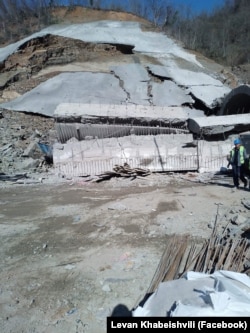 აღმოსავლეთ-დასავლეთის ჩქაროსნული მაგისტრალის უბისა-შორაპნის მონაკვეთი