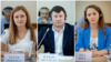 Fosta procuroare Lucia Popescu, avocatul Iulian Muntean și fosta asistentă judiciară Ana Tipa.