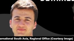 احمد فهیم عظیمی مدافع حقوق آموزش که توسط طالبان زندانی شده است
