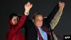 نواز شریف و دخترش مریم نواز 