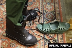 Строковики на призовному пункті в Петербурзі, осінь 2022 року