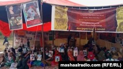 په اسلام اباد کې ناست بلوڅ پرلتوال ـ انځور له ارشيفه